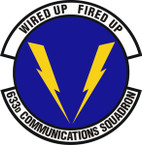 STICKER USAF 633rd Communications Squadron Emblem