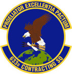 STICKER USAF 633rd Contracting Squadron Emblem