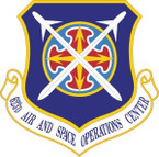 STICKER USAF 623rd Air and Space Operations Center (AFSOC) Emblem