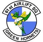 STICKER USAF 61ST AIRLIFT SQUADRON