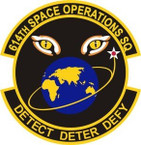 STICKER USAF 614th Expeditionary Space Operations Squadron Emblem