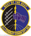 STICKER USAF 5th Combat Communications Support Squadron