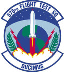 STICKER USAF 576th Flight Test Squadron Emblem