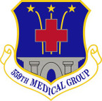 STICKER USAF 559th Medical Group Emblem