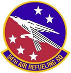 STICKER USAF 54th Air Refuling Squadron