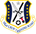 STICKER USAF 542ND COMBAT SUSTAINMENT WING