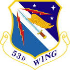 STICKER USAF 53RD WING