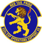 STICKER USAF 532nd Expeditionary Operations Squadron Emblem