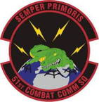 STICKER USAF 51st Combat Communications Squadron Emblem