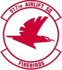 STICKER USAF 517TH AIRLIFT SQUADRON
