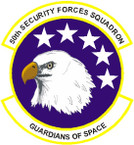 STICKER USAF 50TH SECURITY FORCES SQUADRON