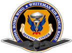 STICKER USAF 509TH WHITEMAN BOMB WING
