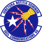 STICKER USAF 502nd Communications Squadron Emblem