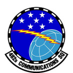 STICKER USAF 482nd Communications Squadron Emblem