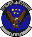 STICKER USAF 461st Operations Support Squadron Emblem