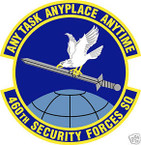 STICKER USAF 460TH SECURITY FORCES SQUADRON