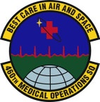 STICKER USAF 460th Medical Operations Squadron Emblem