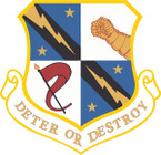 STICKER USAF 454TH BOMBARDMENT WING