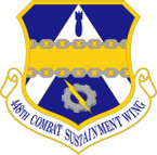 STICKER USAF 448TH COMBAT SUSTAINMENT WING