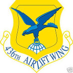 STICKER USAF 436TH AIRLIFT SQUADRON