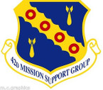 STICKER USAF 42ND MISSION SUPPORT GROUP