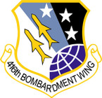 STICKER USAF 416TH BOMBARDMENT WING