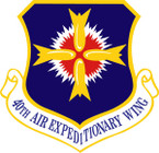 STICKER USAF 40TH AIR EXPEDITIONARY WING