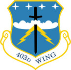 STICKER USAF 403RD WING