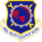 STICKER USAF 402ND MAINTENANCE WING