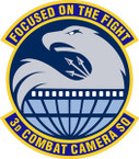 STICKER USAF 3RD COMBAT CAMERA SQUADRON