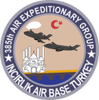 STICKER USAF 385TH STRATEGIC AEROSPACE WING