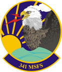 STICKER USAF 341ST MISSILE SECURITY FORCES SQ