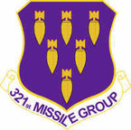 STICKER USAF 321st Missle Group