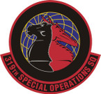 STICKER USAF 319TH SPECIAL OPS SQUADRON
