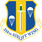 STICKER USAF 314th Airlift Wing