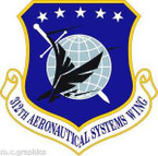 STICKER USAF 312 Aeronautical Systems Wing Emblem