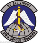 STICKER USAF 308th Rescue Squadron Emblem