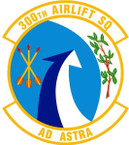 STICKER USAF 300th AIRLIFT SQUADRON