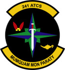 STICKER USAF 241ST ATCS