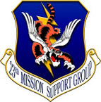 STICKER USAF 23RD MISSION SUPPORT GROUP
