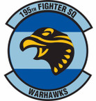 STICKER USAF 195th Fighter Squadron