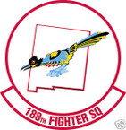 STICKER USAF 188TH FIGHTER SQUADRON
