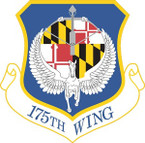 STICKER USAF 175TH BASE WING