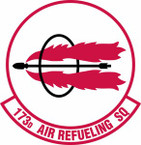 STICKER USAF 173rd Refueling Squadron