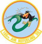 STICKER USAF 166th Air Refueling Squadron