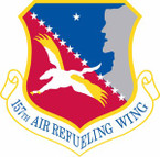 STICKER USAF 157th Air Refueling Wing