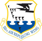 STICKER USAF 155TH AIR REFUELING WING