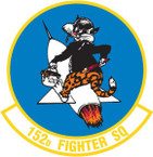 STICKER USAF 152nd FIGHTER SQUADRON