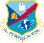 STICKER USAF 151ST AIR REFUELING WING