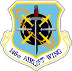 STICKER USAF 146TH AIRLIFT WING